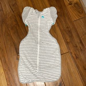 Love to Dream Swaddle Up transition bag size Medium 1.0 TOG stripes